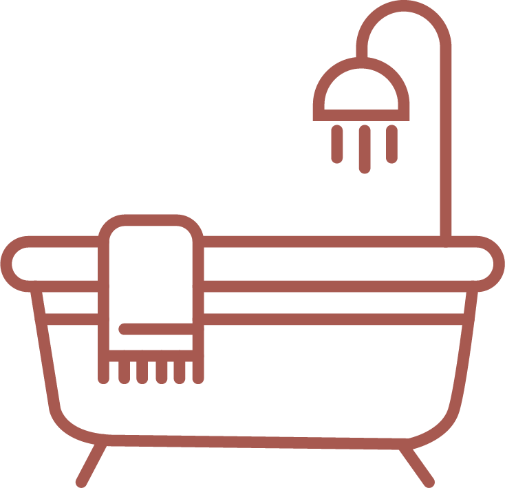 pictogramme baignoire